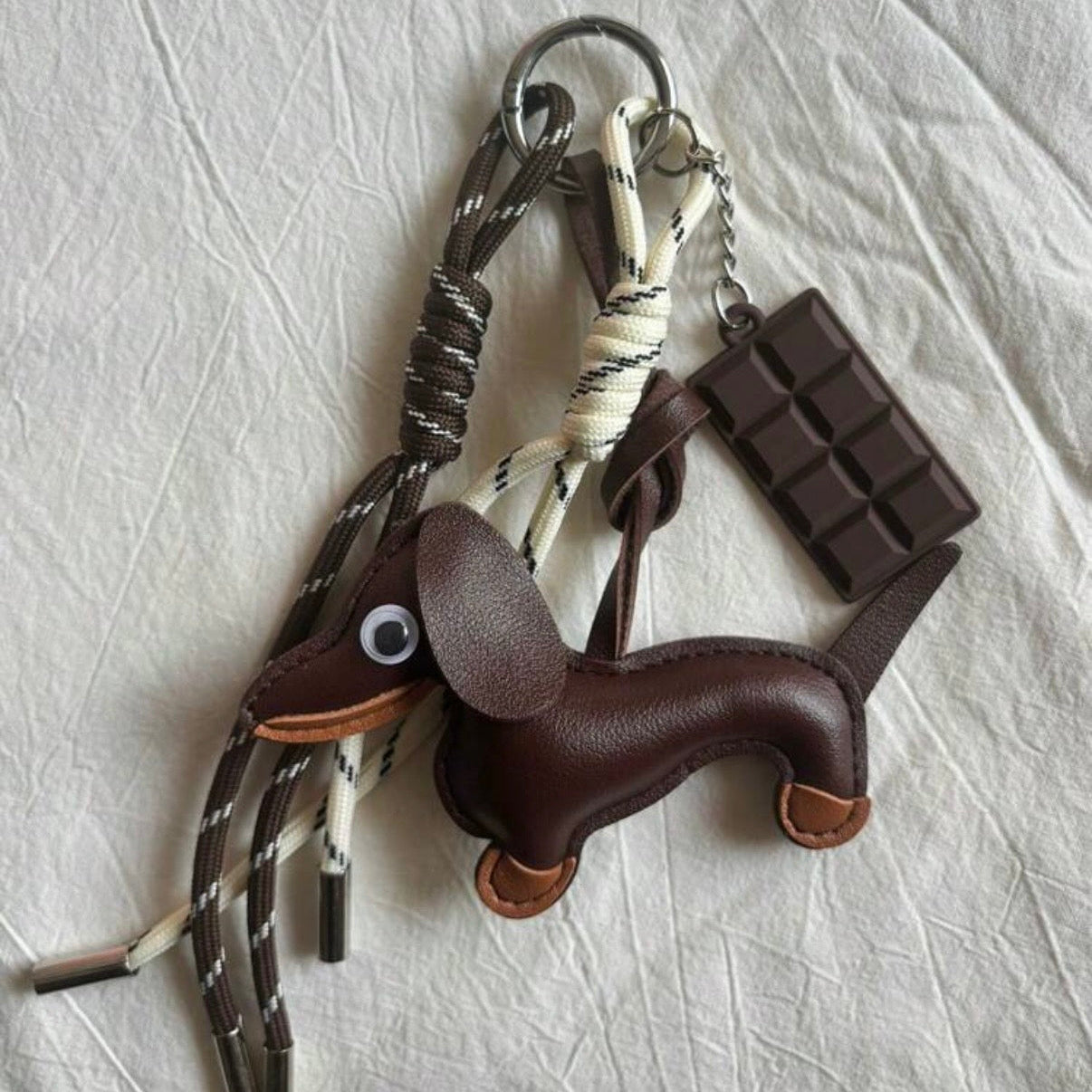 Dachshund & Chocolate Charm
